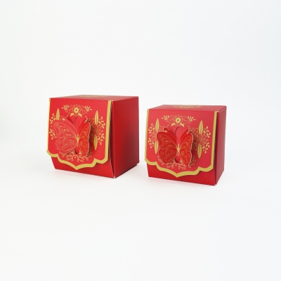 蝴(hú)蝶鎖扣喜(xi)糖盒