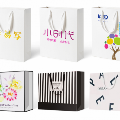 白(bai)卡紙手(shǒu)提袋