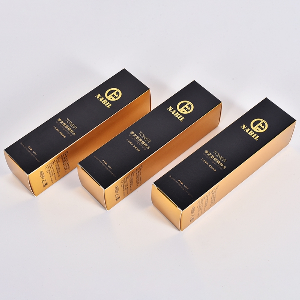 金銀卡化妝(zhuāng)品包裝盒彩盒(hé)